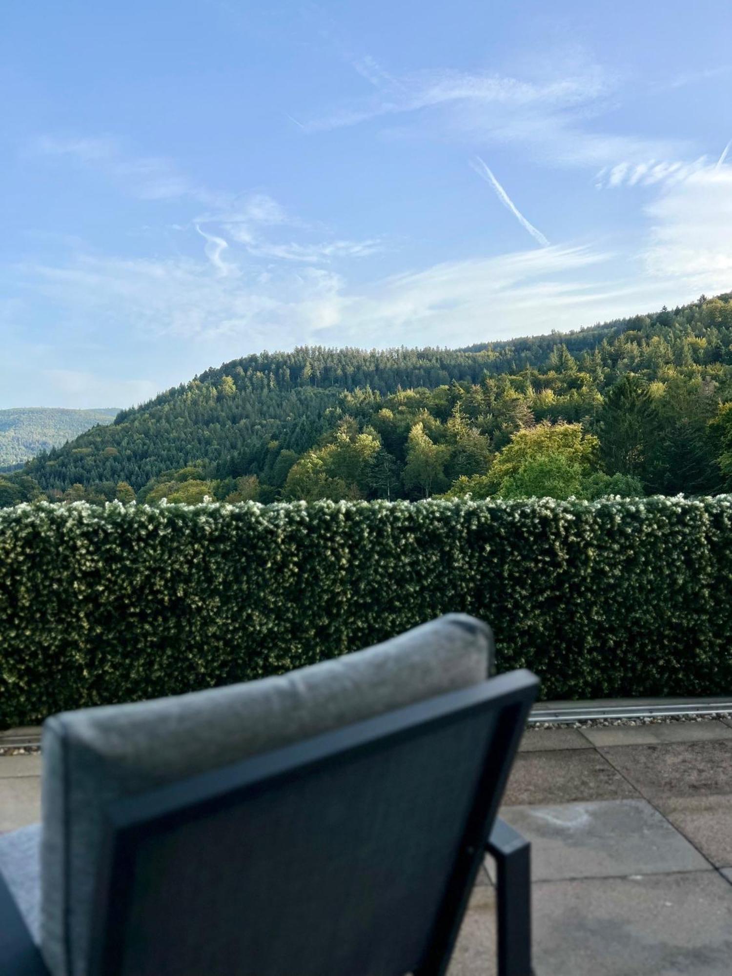 Wohnen Im Schwarzwald Mit Panoramablick Apartment Bad Herrenalb Luaran gambar